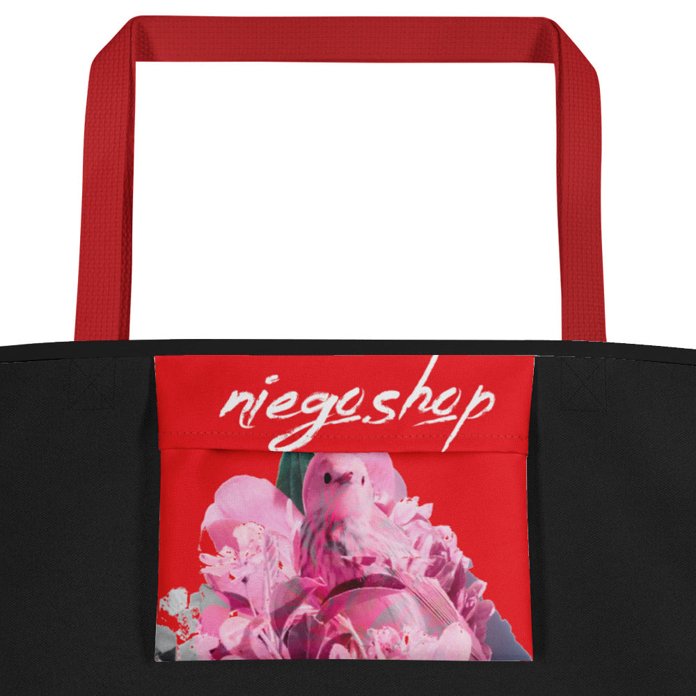 Stylish Lady Large Tote Bag