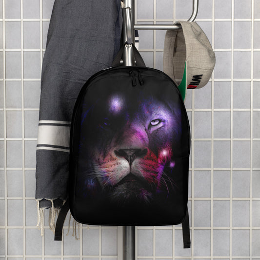 Lion Graphic. Minimalist Backpack