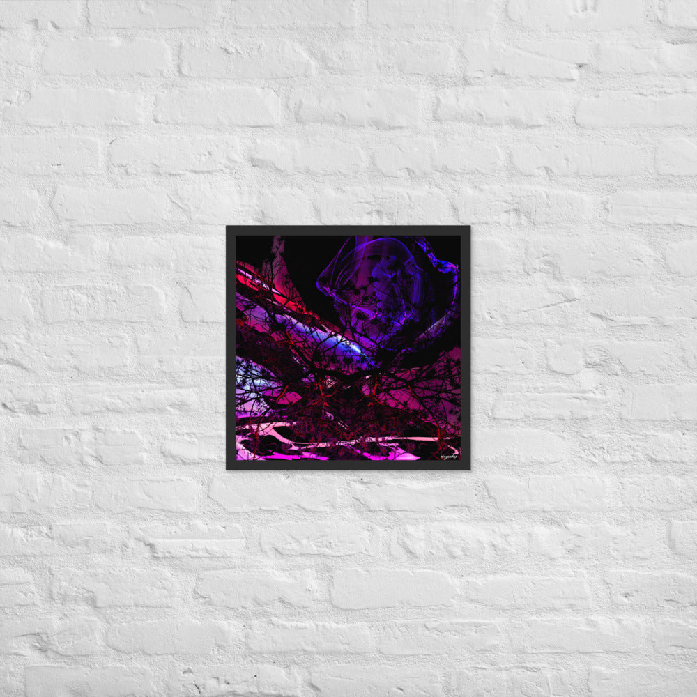 Abstract Hero Premium Framed photo paper poster