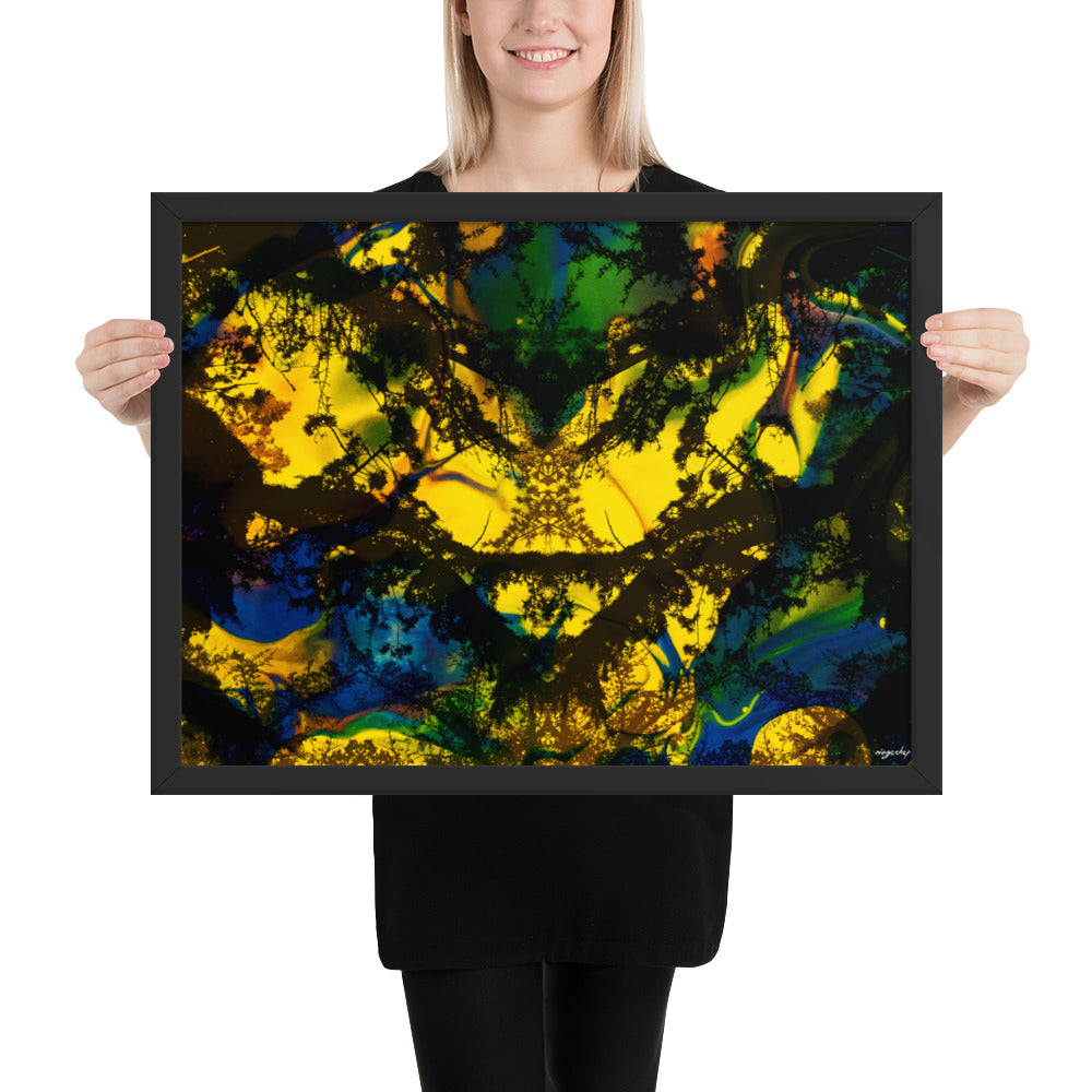 Spring is here! Premium Framed art print.