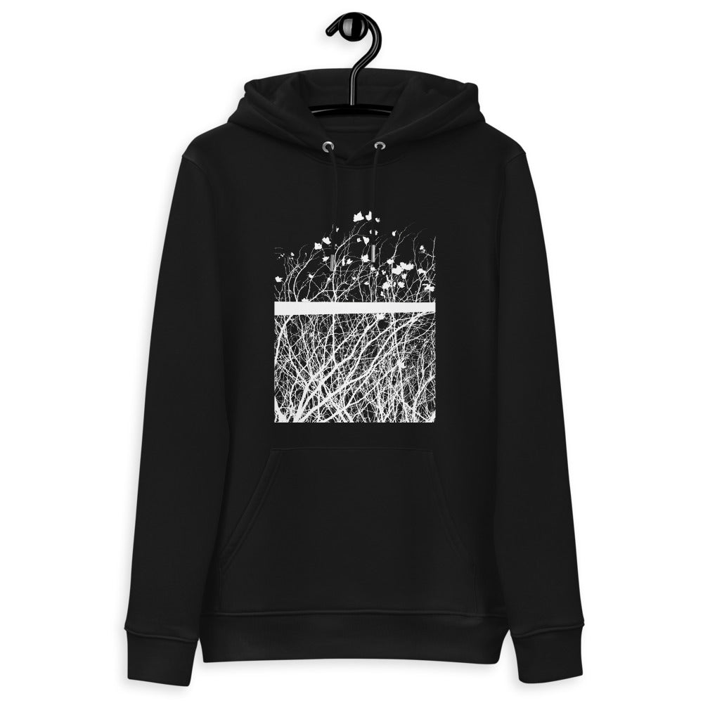 Outside the fence essential eco hoodie for men.