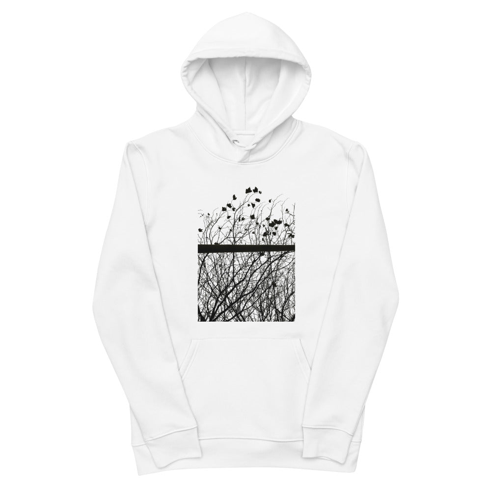 Outside the fence essential eco hoodie for men.
