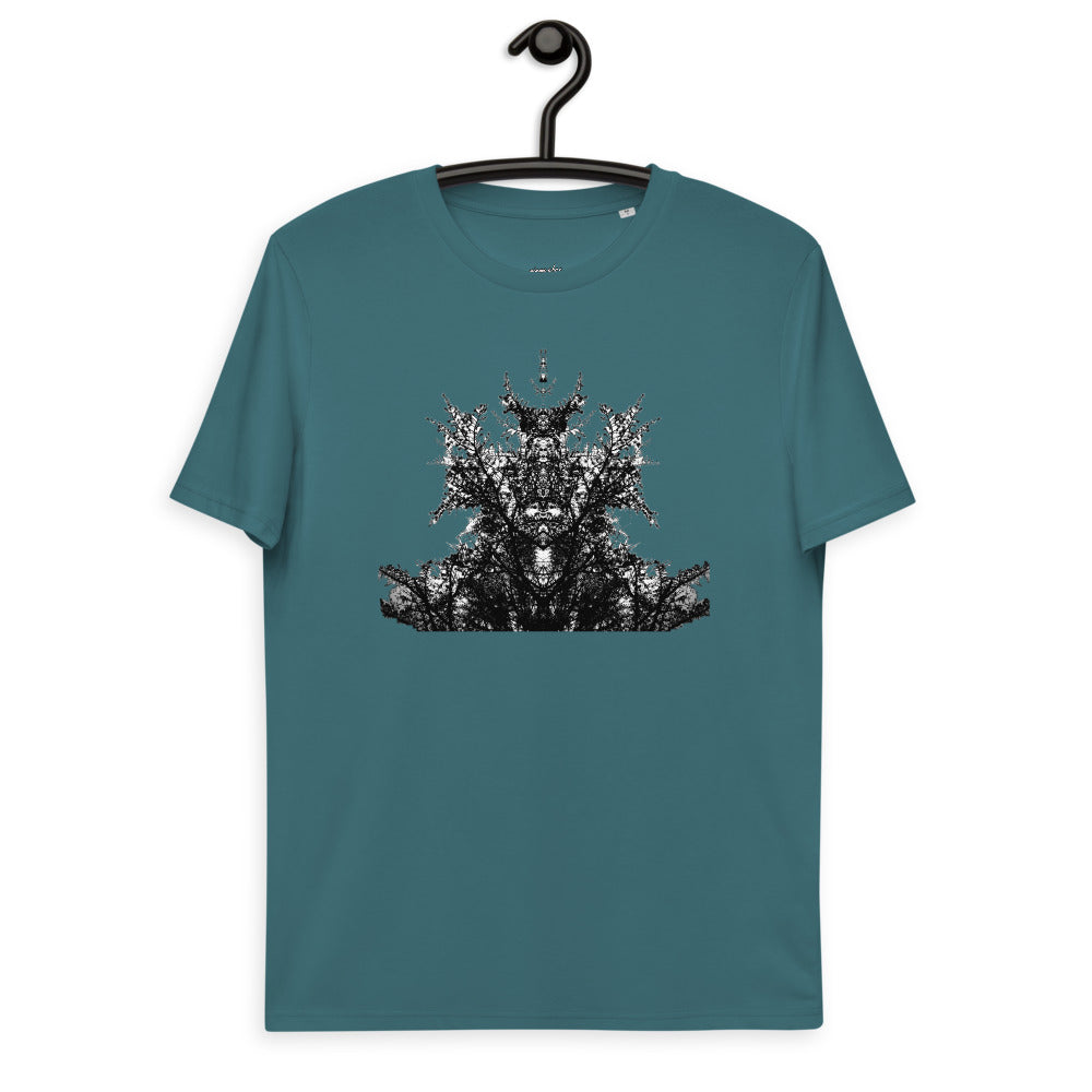 organic cotton t-shirt with amazing design on front