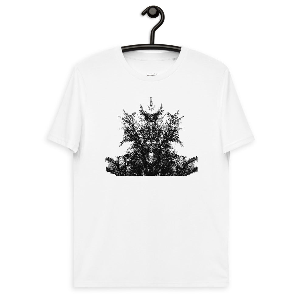 organic cotton t-shirt with amazing design on front